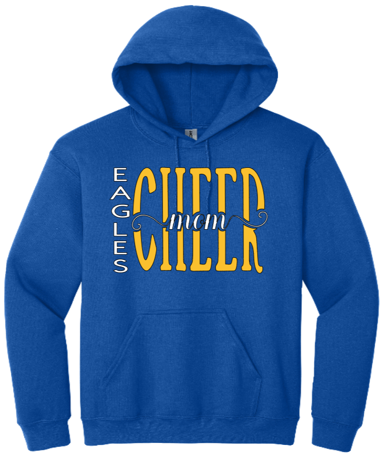 Eagles Cheer Mom Hoodie