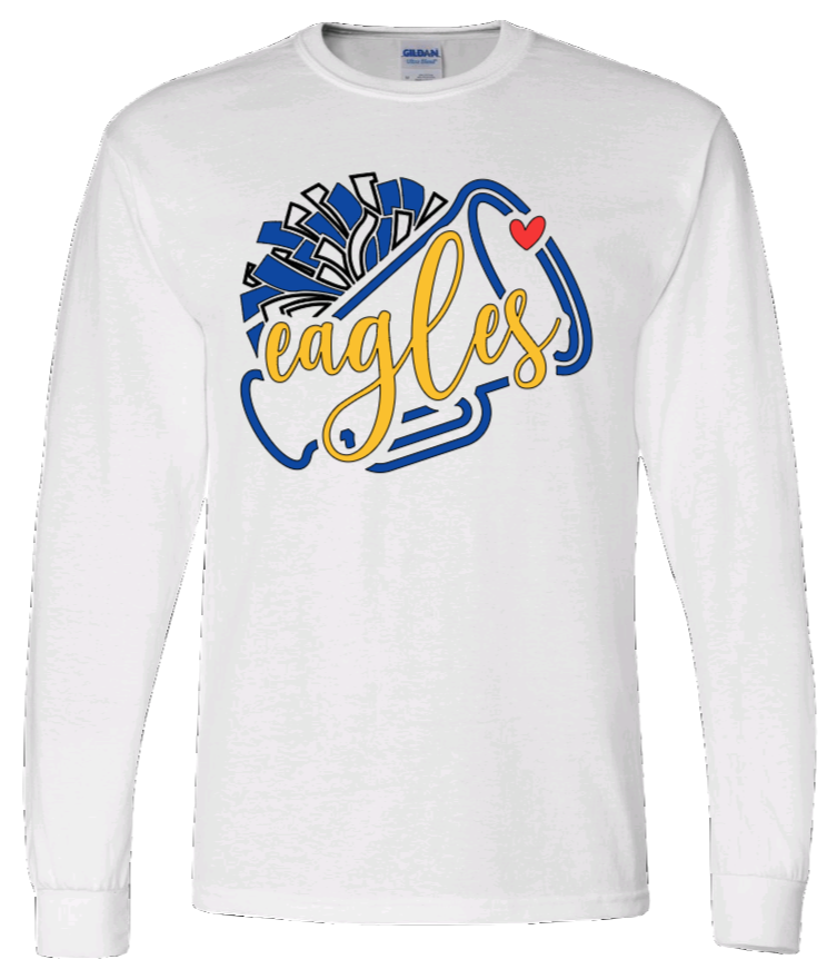 Youth Eagles Megaphone Long Sleeve