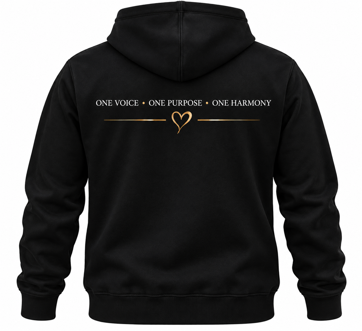 Many Voices, One Sound Female Hoodie