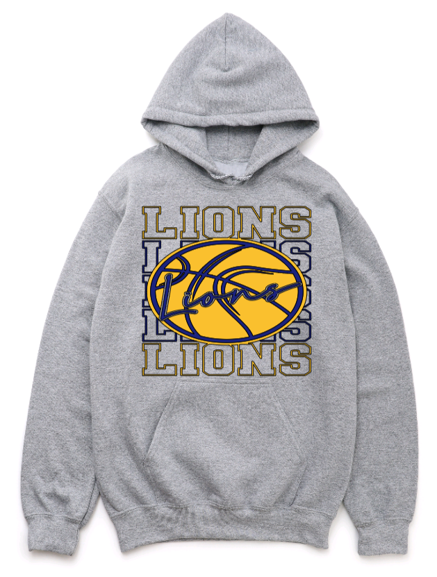 Lions on the Ball Hoodie
