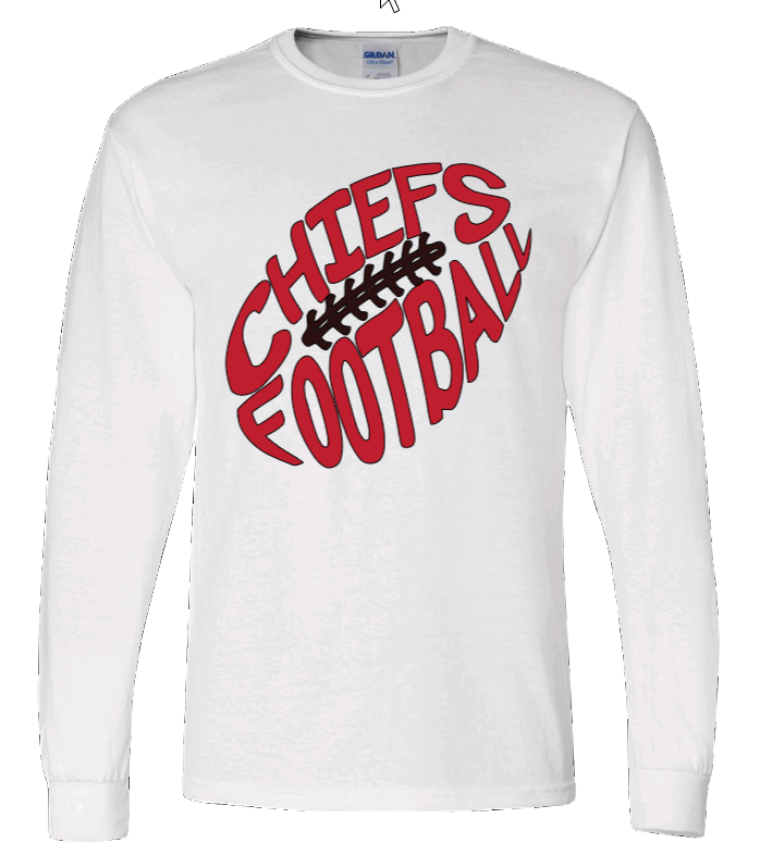 Chiefs Football Red