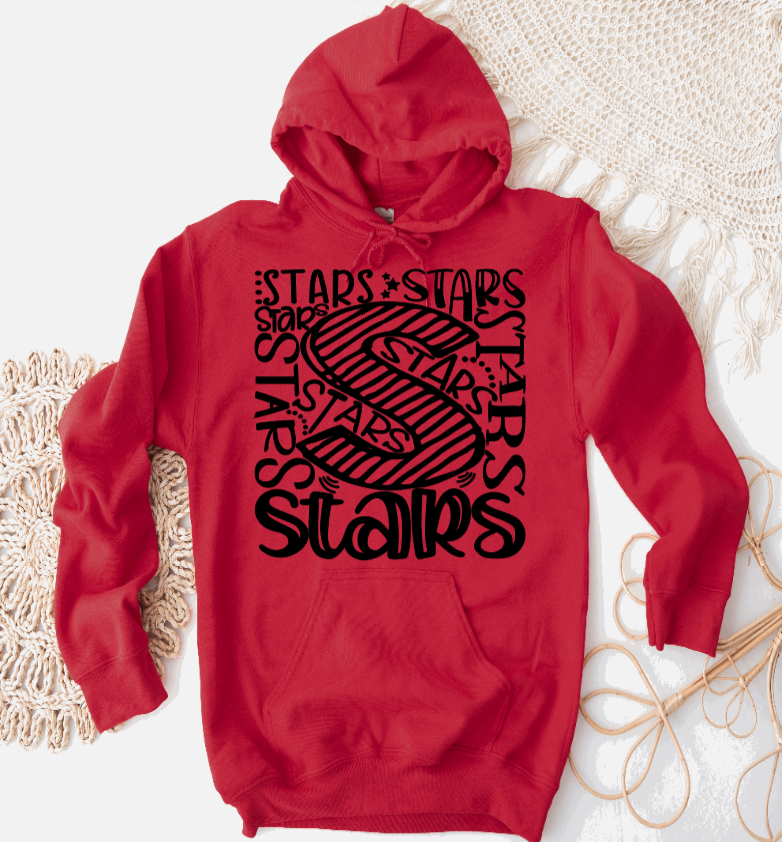 Stars, Stars Stars Hoodie