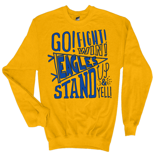 Youth Go Fight Win Sweatshirt