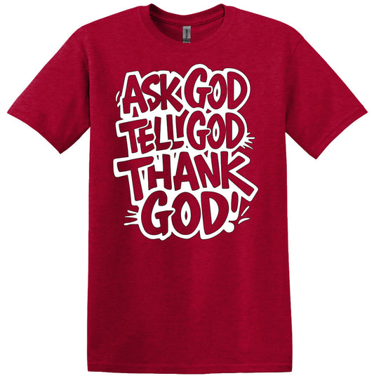 Ask, Tell, Thank God