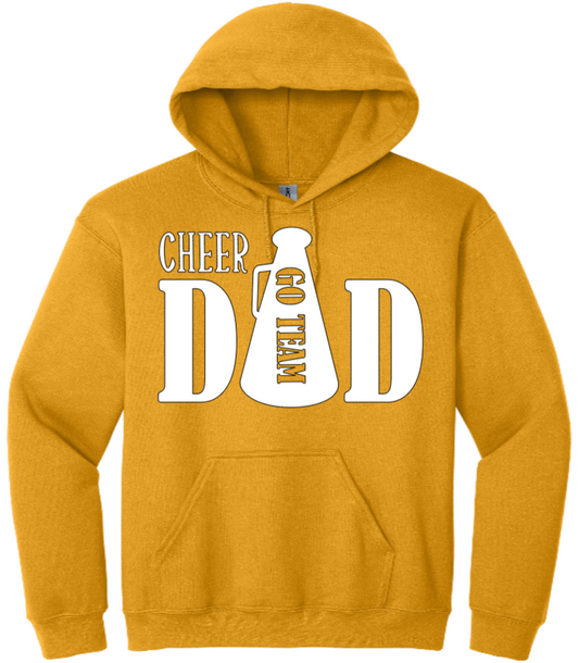 Cheer Dad Go Team Go Hoodie