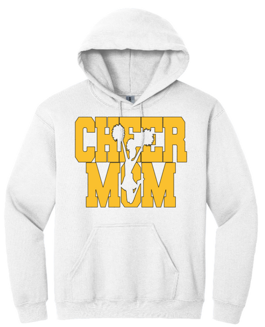 Cheer Mom With Cheerleader Hoodie