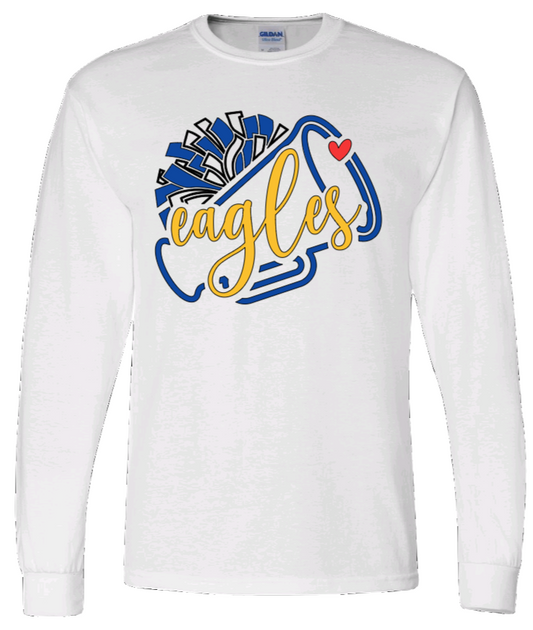 Youth Eagles Megaphone Long Sleeve