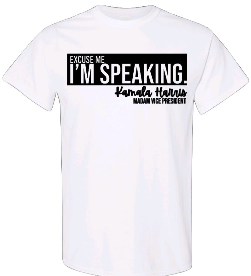 Excuse Me, I'm Speaking