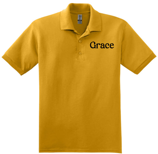 Grace Polo Plain text