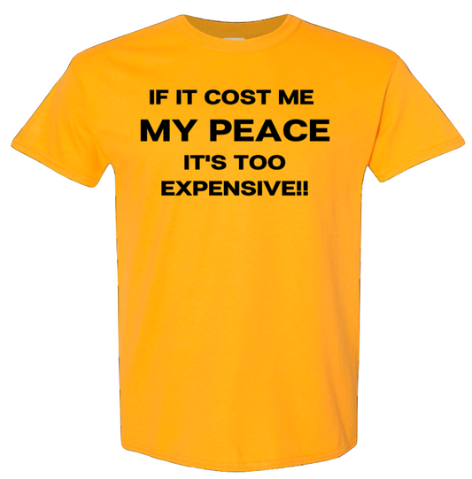 If It Cost Me My Peace