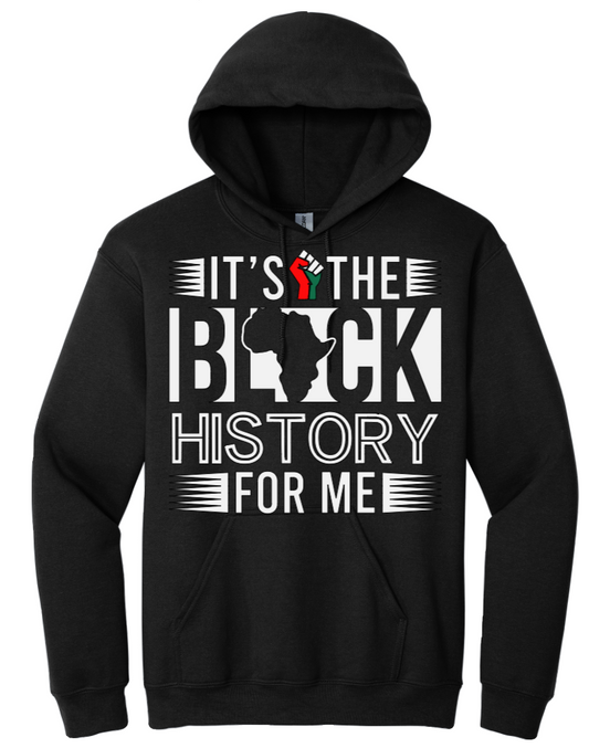It's The Black History For Me