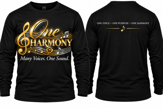 Many Voices, One Sound Female Long Sleeve