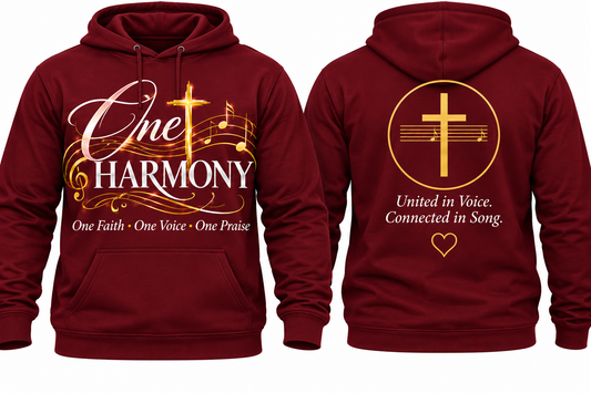 One Voice, One Sound, One Praise Female Hoodie