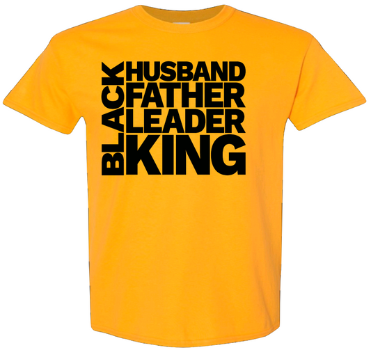 Black Husband Father Leader King