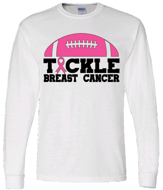 Tackle Breast Cancer Football Design