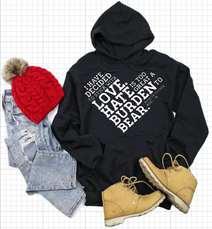 Love Over Hate Hoodie