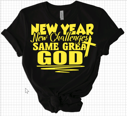 New Year New Challenges Same God