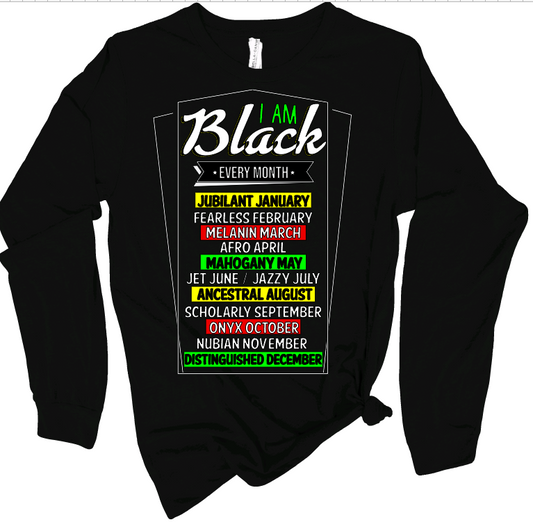 I am Black EVERY month