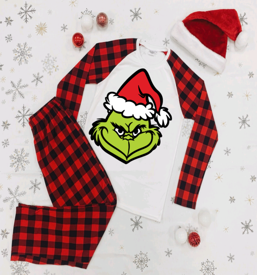 Grinch Face PJ