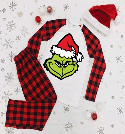 Grinch Face PJ