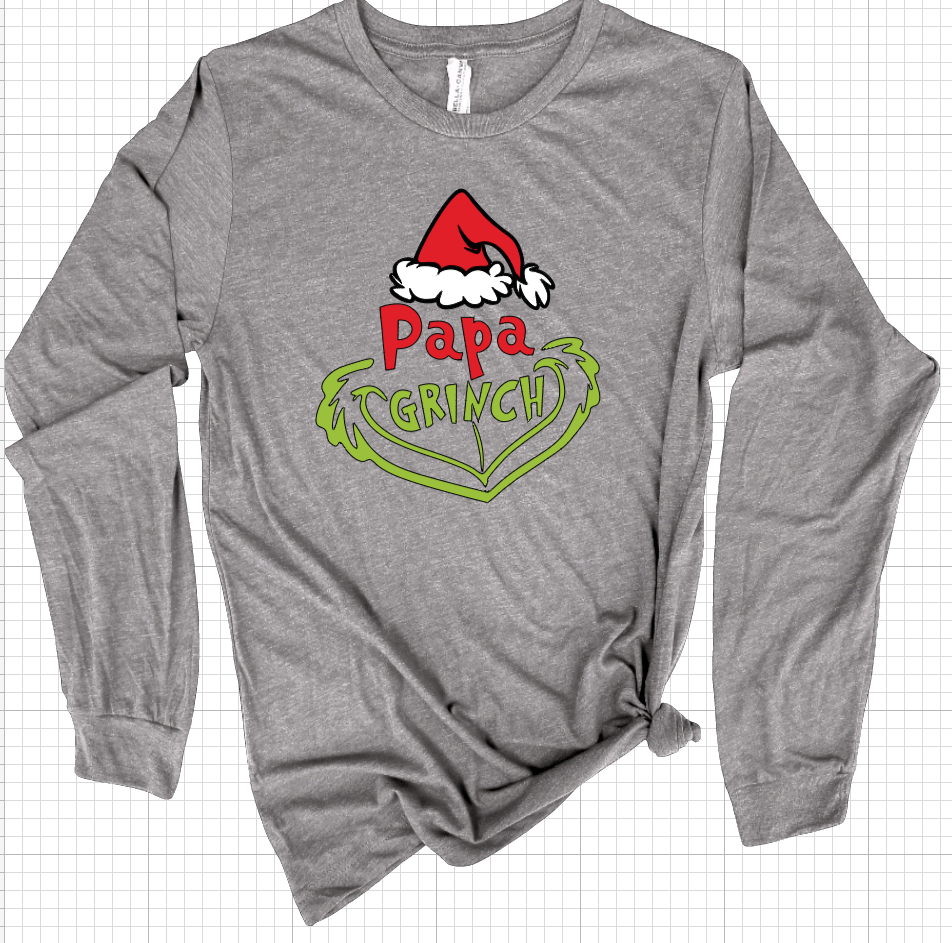 Adult Christmas  Grinch SHIRT ONLY