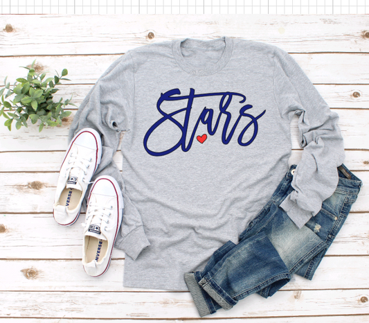 STARS LOVE Long sleeved Tee